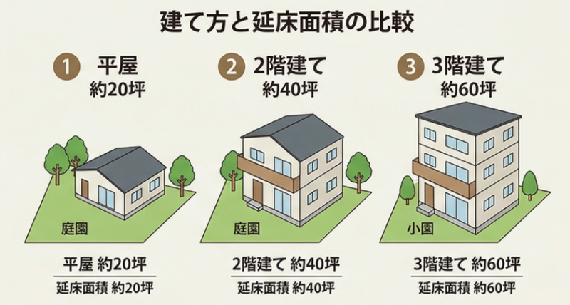 三世帯住宅を3階建てで計画する際の考え方