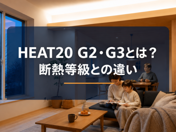HEAT20 G2・G3とは？断熱等級との違いと愛媛での目安を解説